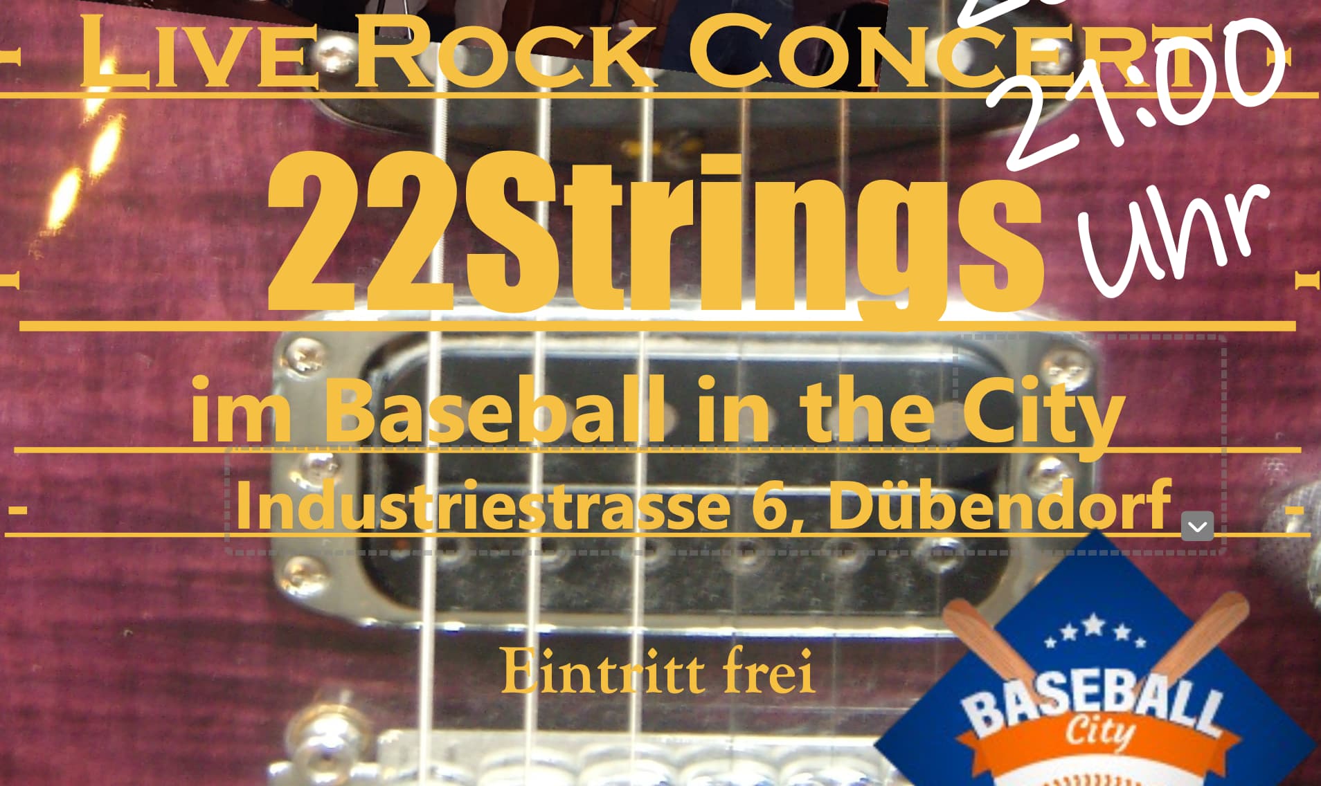 Baseball City Live Rock Concert